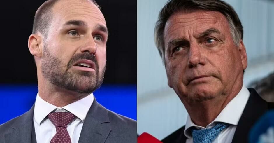 Imagem de compartilhamento para o artigo PF indicia Jair Bolsonaro e Eduardo Bolsonaro por articulação de sanções nos EUA da MS Todo dia
